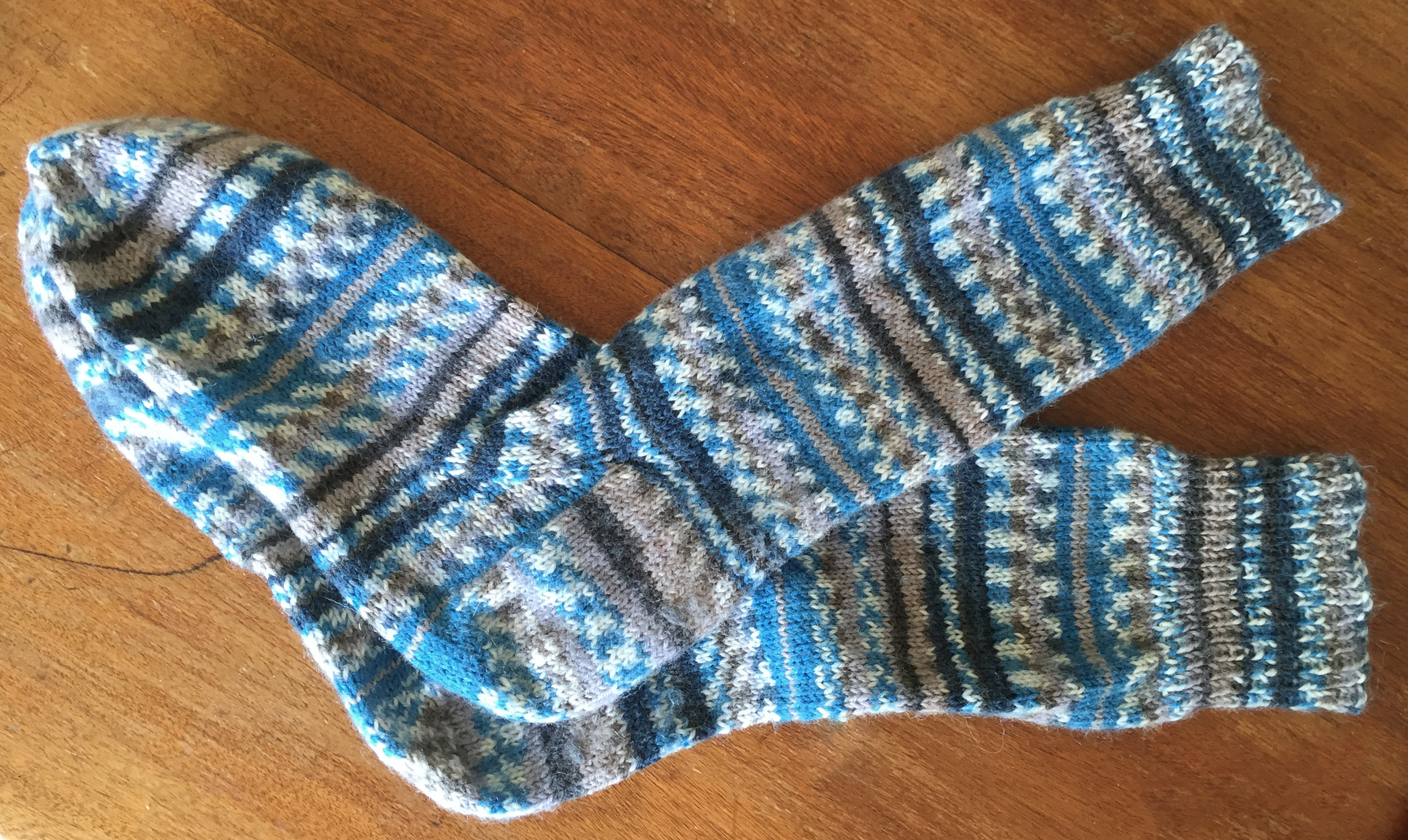 Blue socks 3